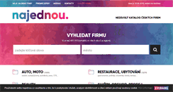 Desktop Screenshot of najednou.cz